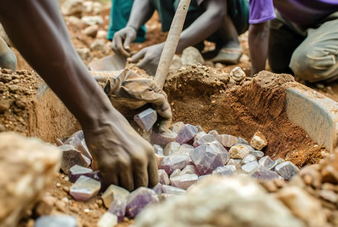 how to mine gemstones