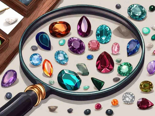 Identify real gemstones