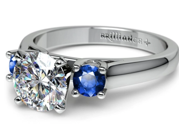 colored gemstone engagement rings
