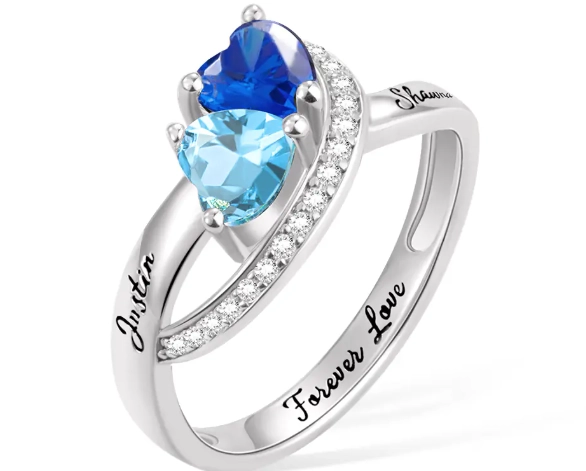couple birthstone jewelry couple birthstone jewelry