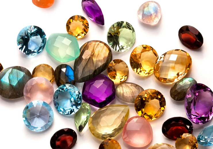 how much are semi precious stones worth
