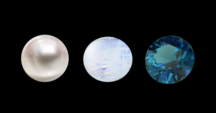 pearl and alexandrite