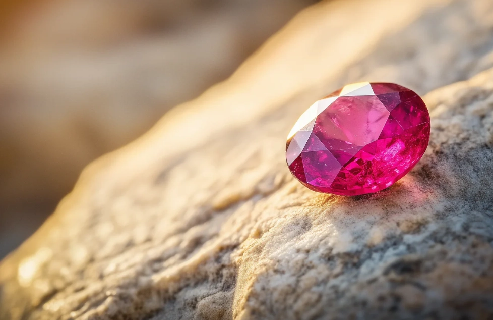 Ruby gemstone Ruby gemstone