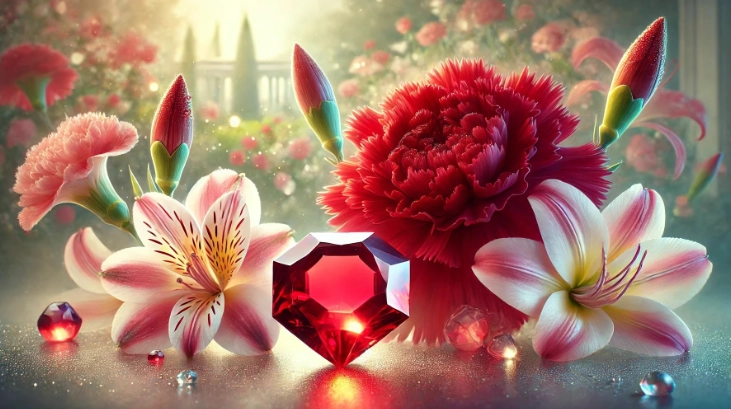 Ruby gemstone
