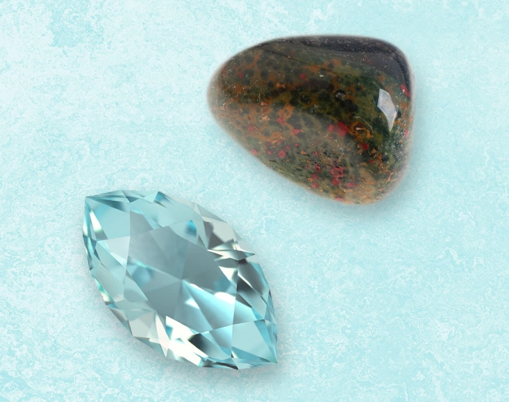 three birthstones for March three birthstones for March