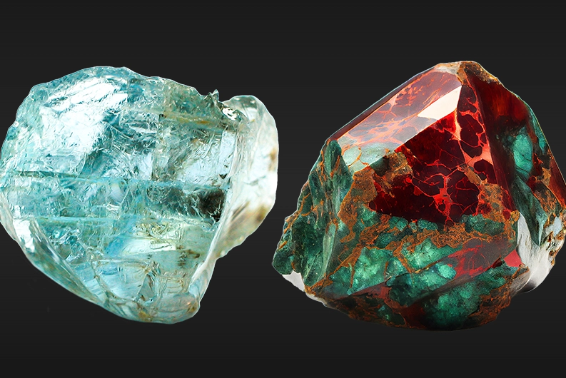 aquamarine bloodstone jade aquamarine bloodstone jade