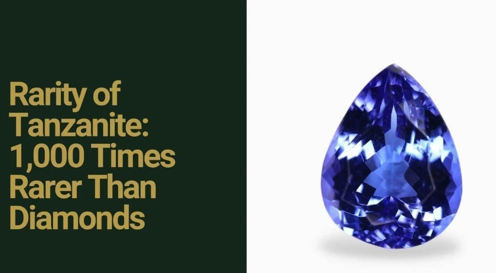 Is tanzanite rarer than a diamond?