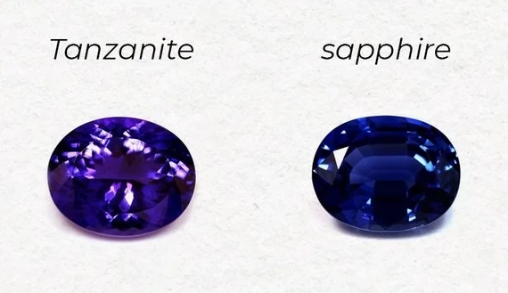 blue gemstone comparison