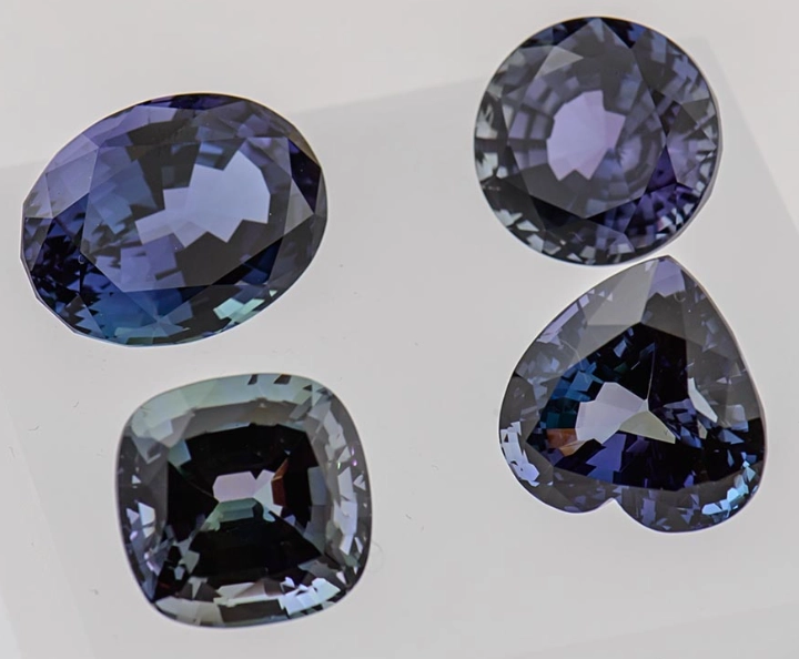 blue-violet gemstone